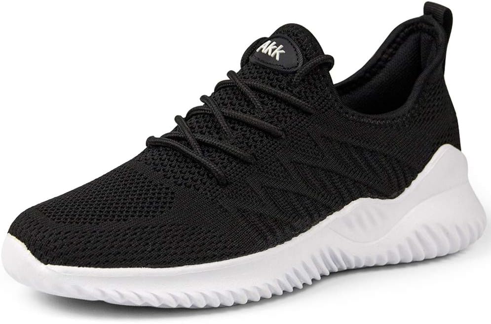 Womens Walking Tennis Shoes - Lightweight Slip On Sneakers