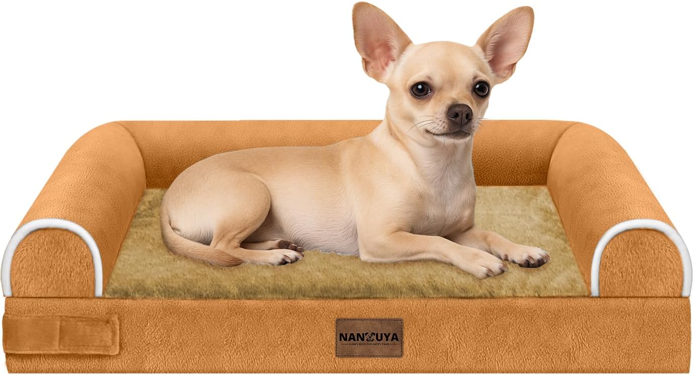 Small Dog Bed Orthopedic Washable for Cozy Comfort and Support