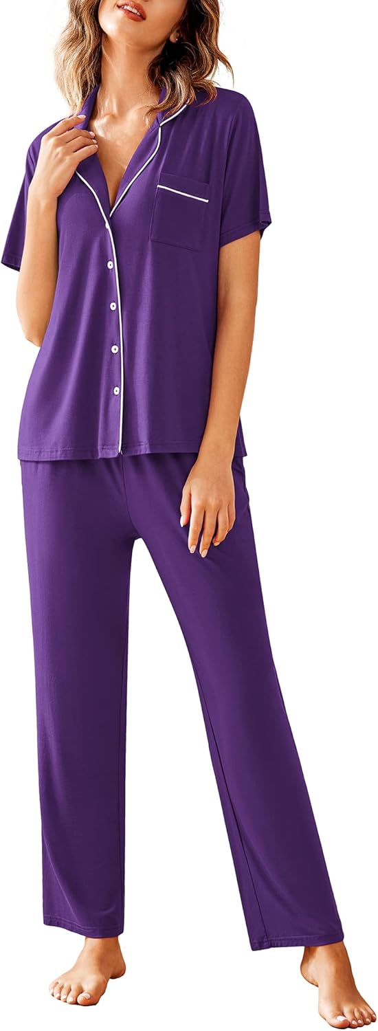 Avidlove Women Pajamas Set Soft Sleepwear Pjs for Comfort