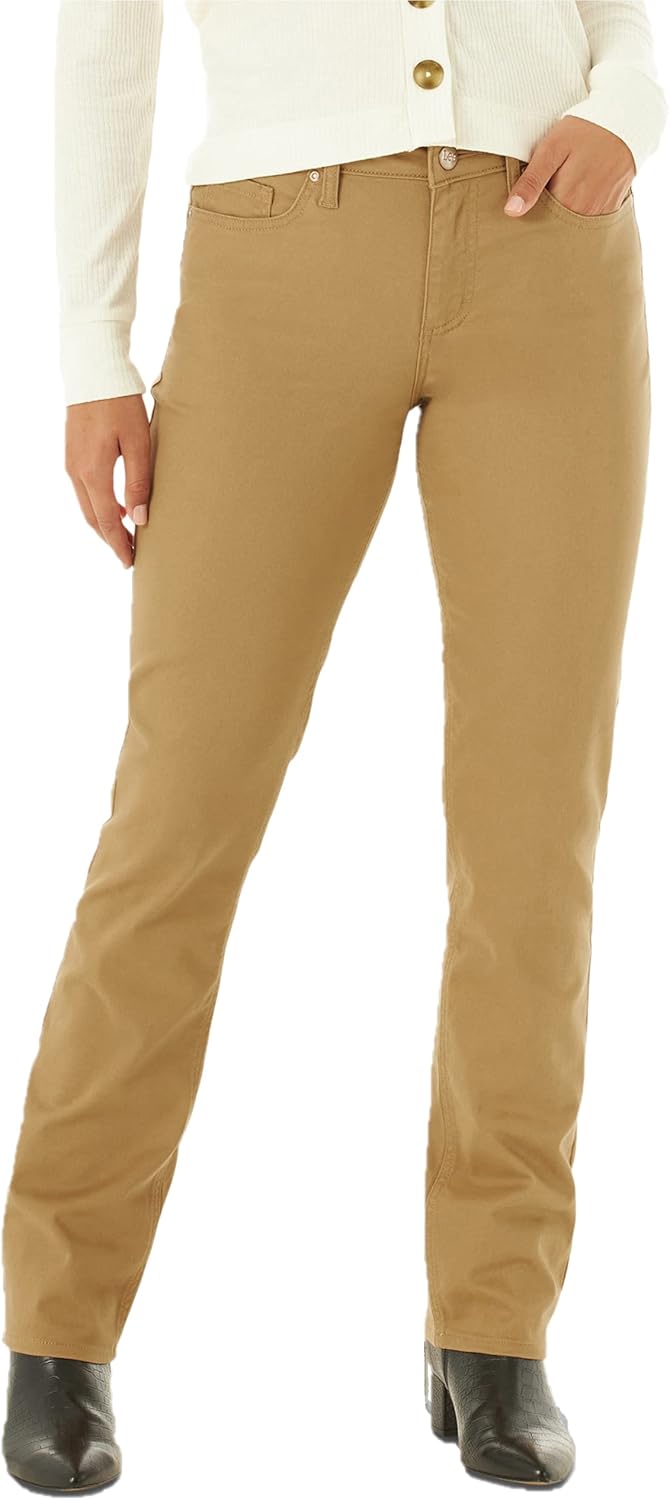 Lee Women's Legendary Mid Rise Straight Leg Jean for Comfort