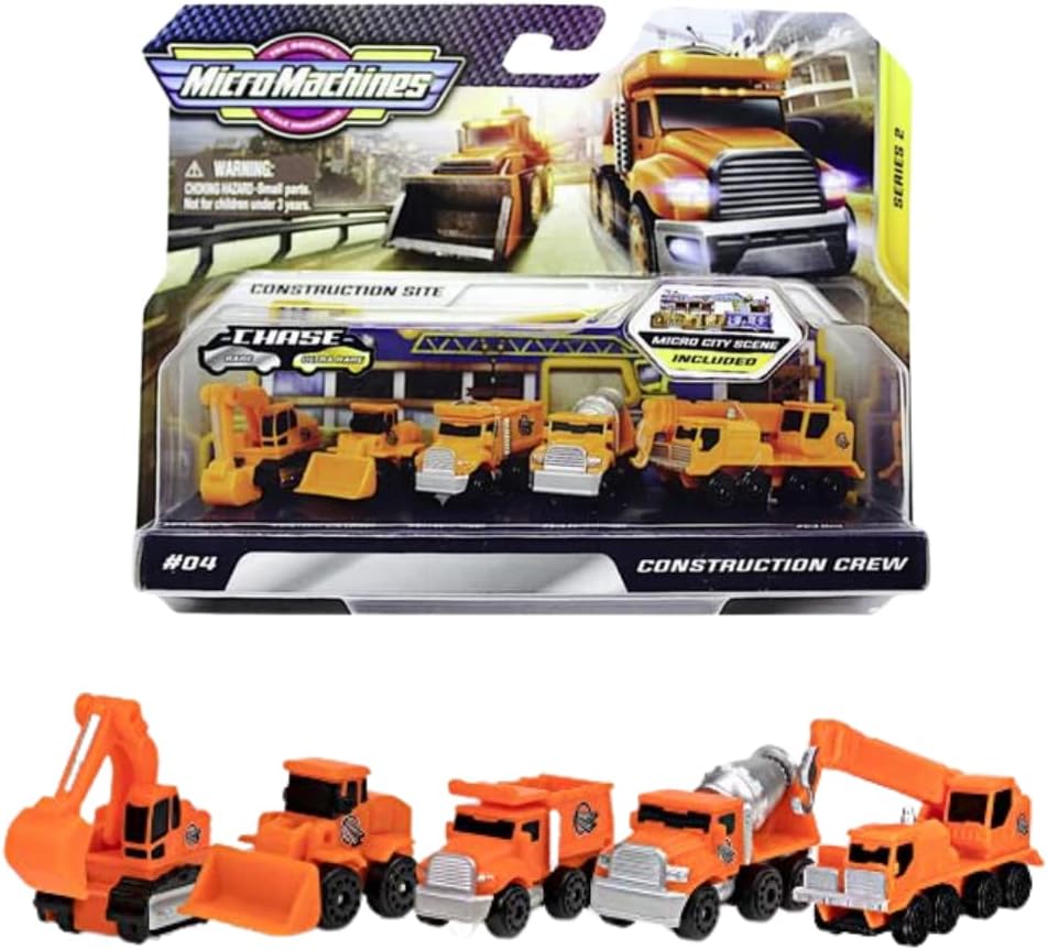 Expand Your Collection with 5+ Mini Construction Cars!