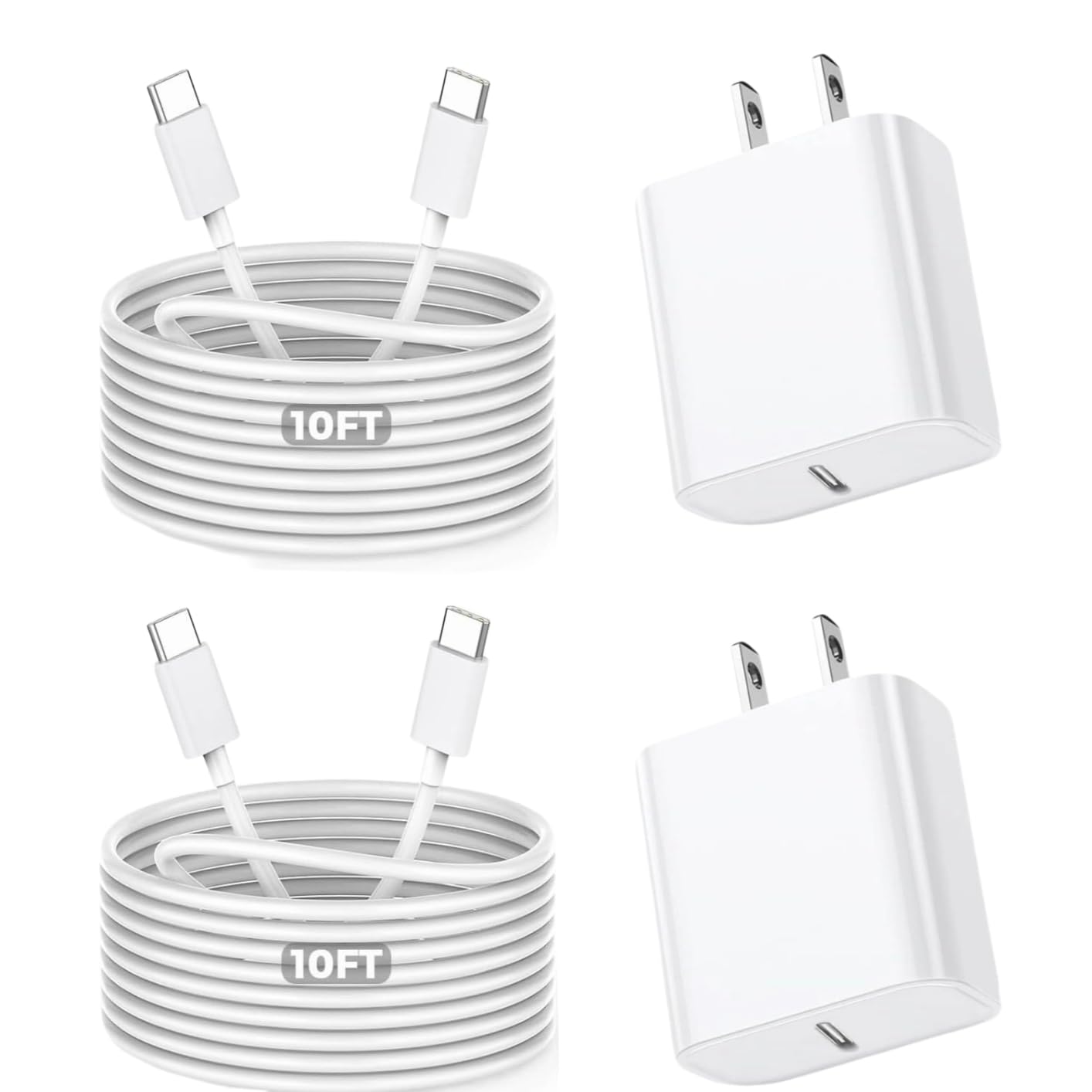 10FT Fast iPhone Charging Cable and Charger for iPhone 15 Pro