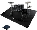 Drum Rug 47x63in Non-Slip Drum Mat - Noise Reduction and Stability