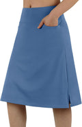 ANIVIVO Women's Skorts Knee Length - Modest High Waisted Skort