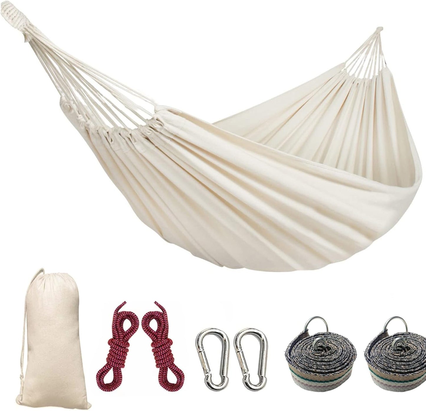 Colel Cotton Canvas Hammock: Portable 450lbs Bliss