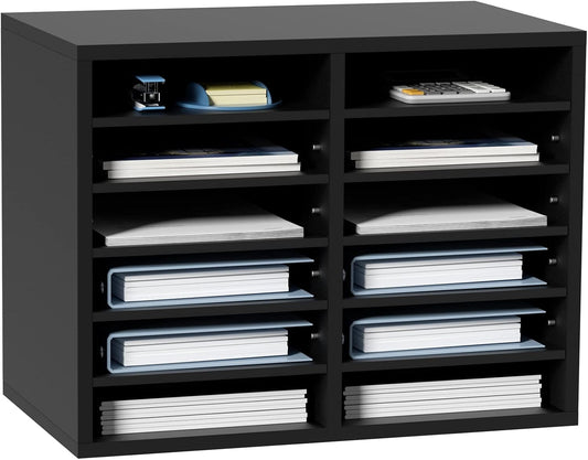 VEVOR 12-Compartment Literature Organizer: Stay Organized!