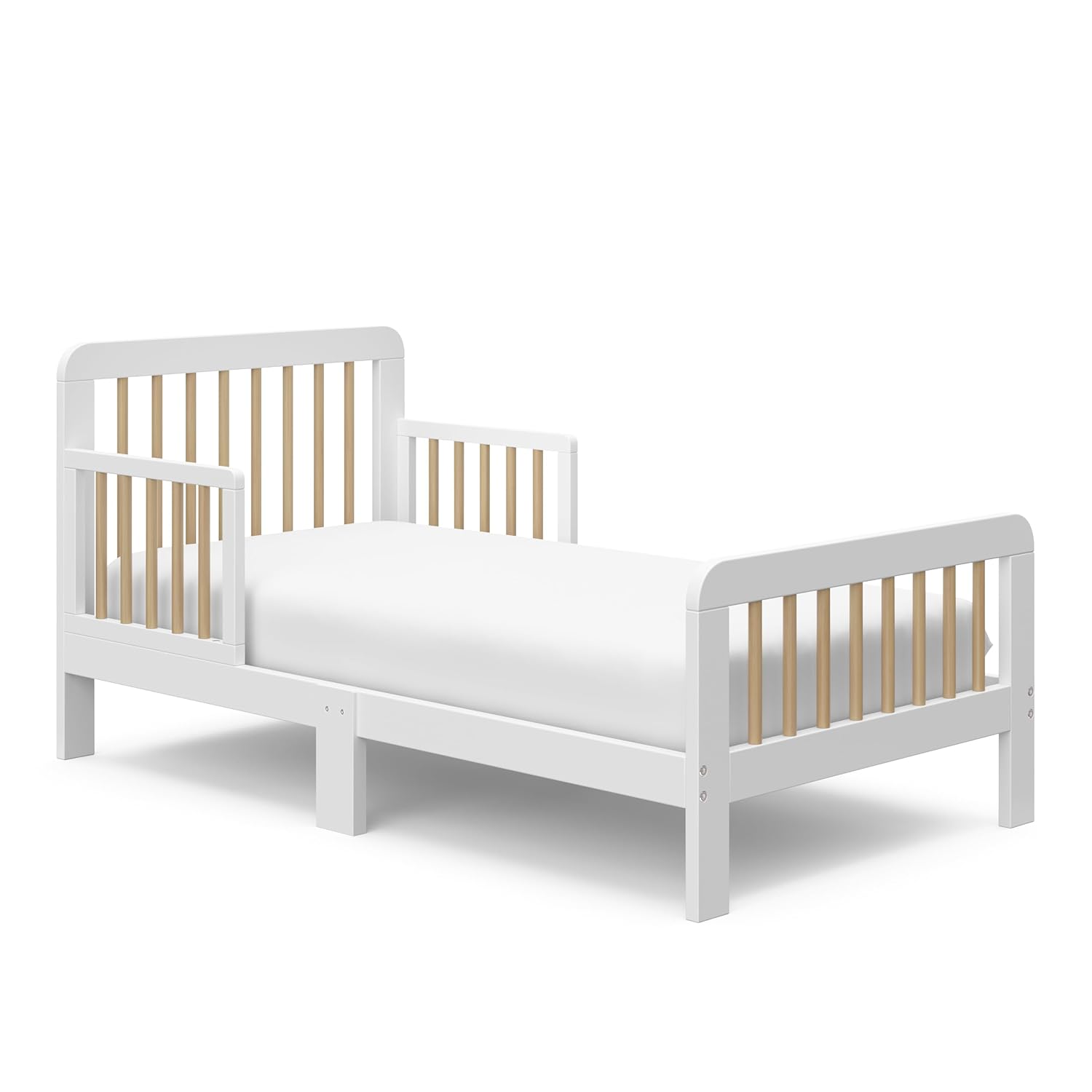Storkcraft Pasadena Toddler Bed with Safety Guardrails for Kids