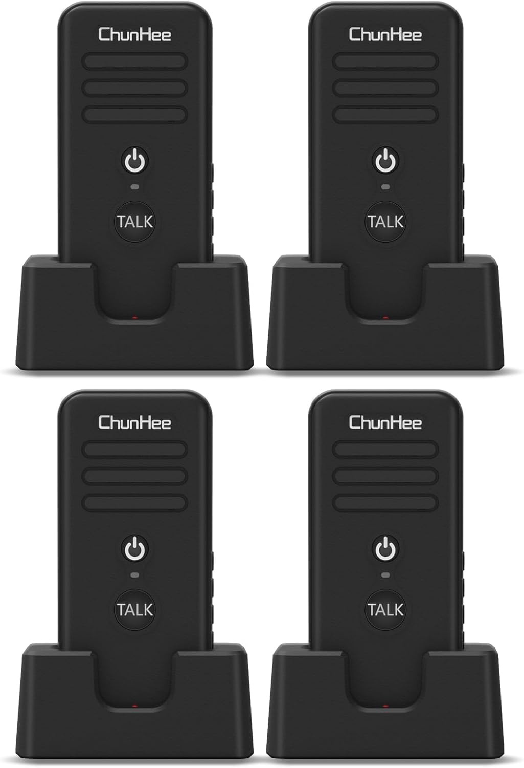 ChunHee Wireless Intercom System for Home Care 4 Pack