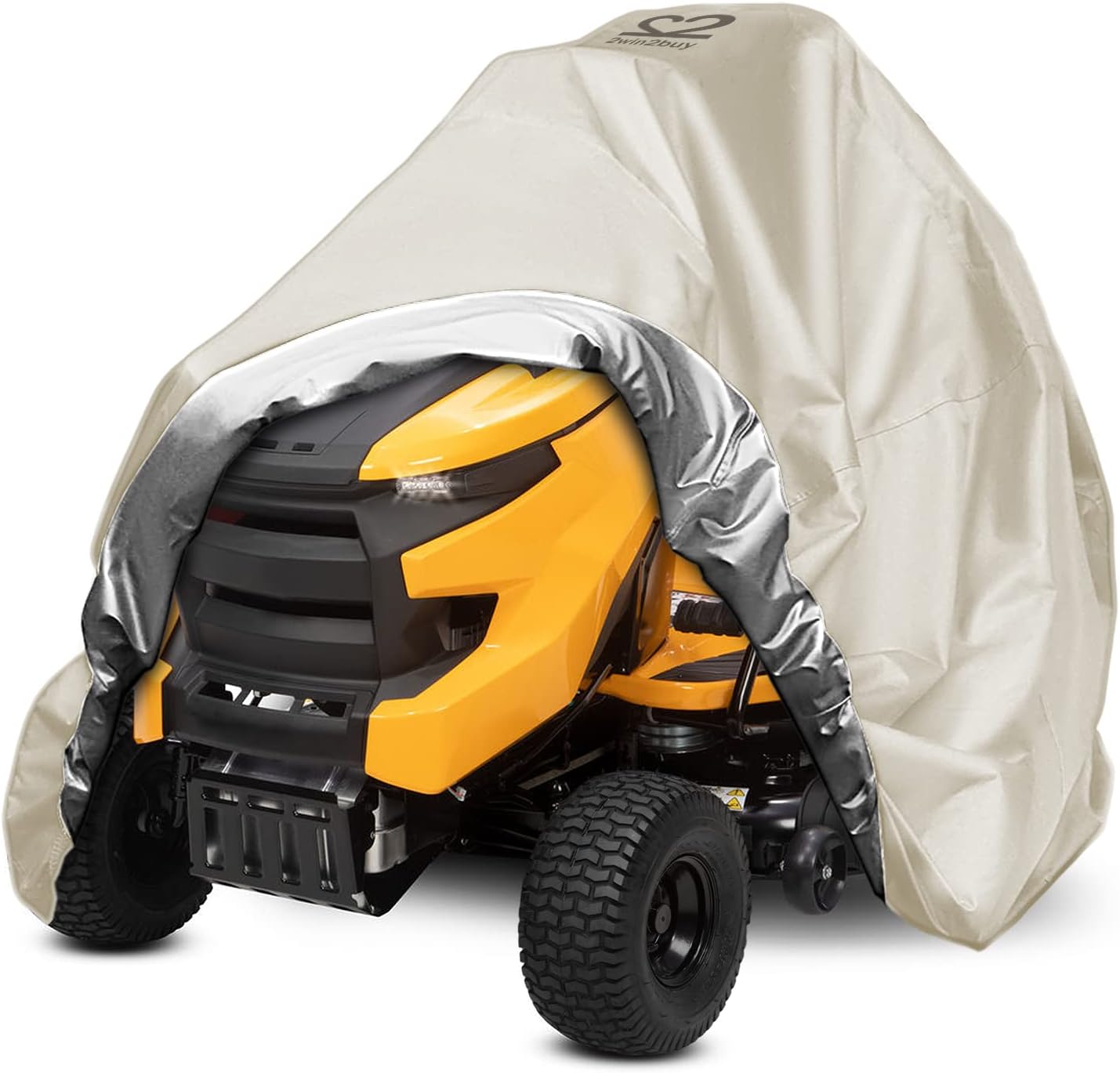 Heavy Duty Waterproof Lawn Mower Cover for 54in Decks