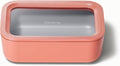 Glass Food Storage Container 6.6 Cup - Non Toxic Ceramic Coated