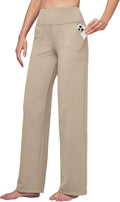 Wide Leg Women's Yoga Pants High Waist - Versatile Work to Casual