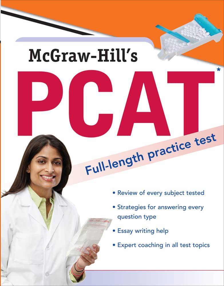 McGraw-Hill's PCAT Study Guide for Pharmacy College Admission