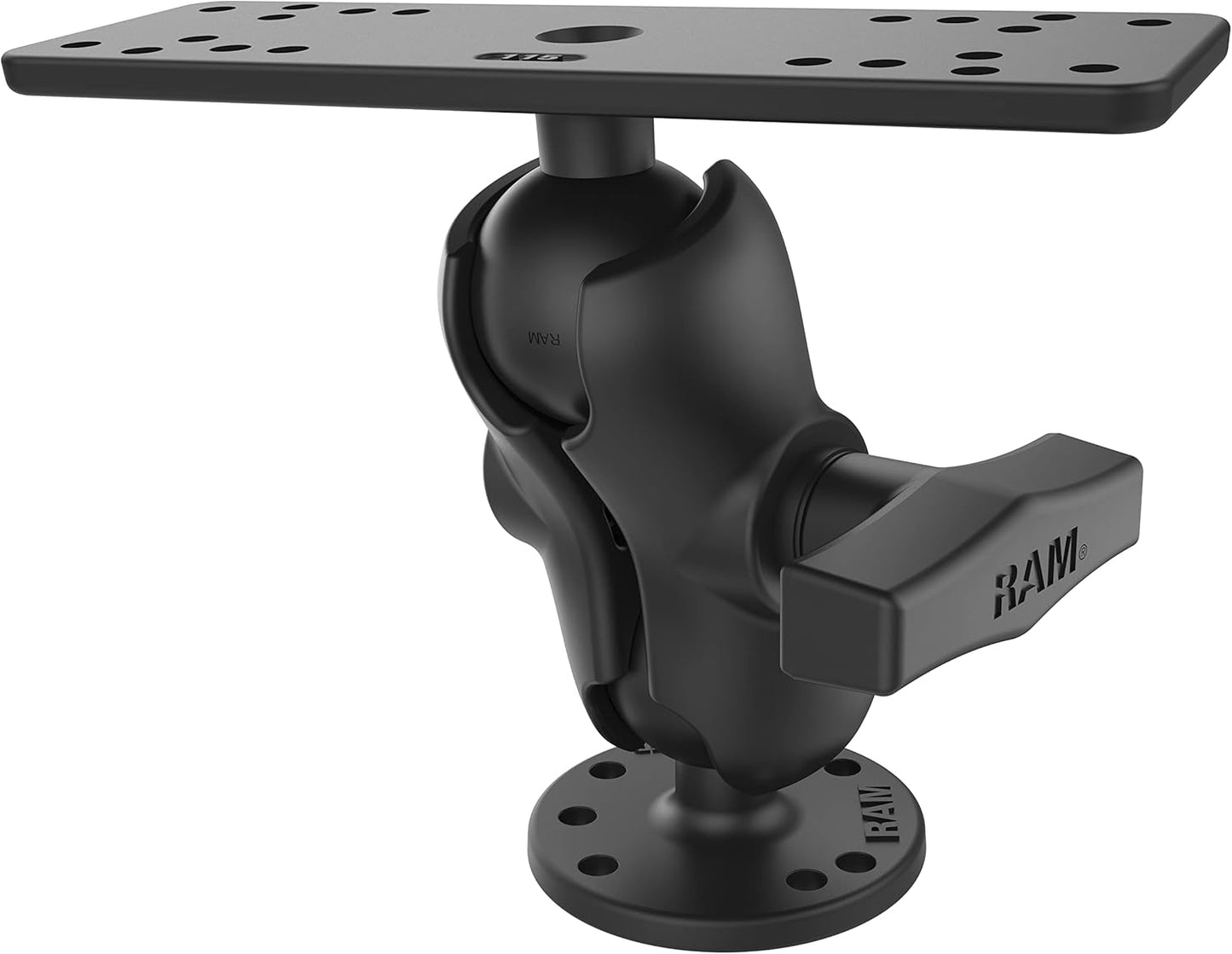 RAM Mounts RAM-111U-B Marine Electronic Mount for Fishfinders