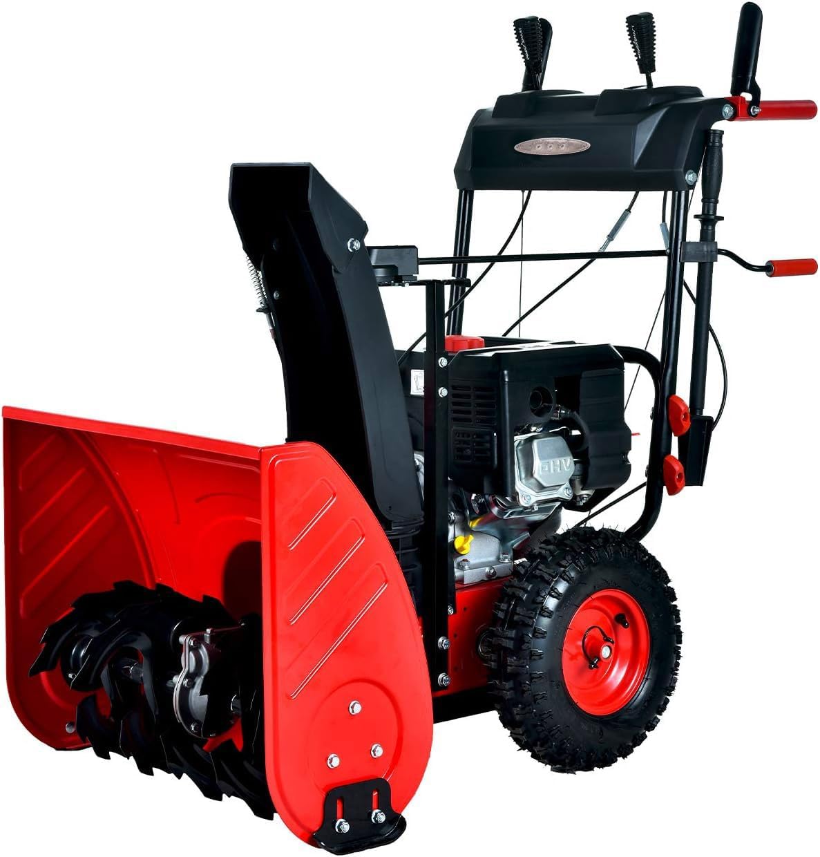 PowerSmart Gas Snow Blower 24-Inch Self-Propelled 212cc Engine