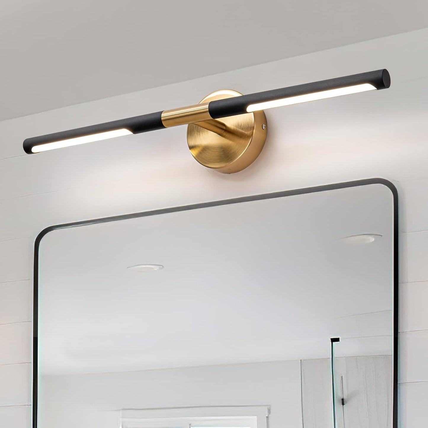 Modern Bathroom Light Fixtures Over Mirror for Stylish Ambiance