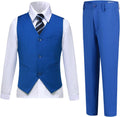 Boys Suits Slim Fit 4 Piece Formal Dresswear Suit (Style 81TB)