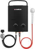 Portable Tankless Water Heater Camp Shower - Compact Outdoor Hot Water