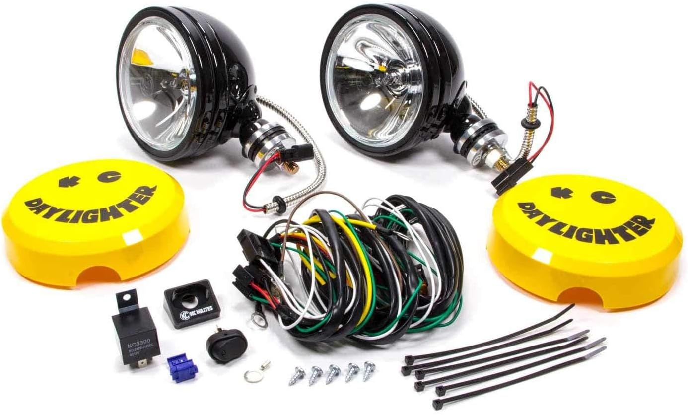 KC HiLiTES 238 Daylighter Black 100w Spot Beam Light System Review