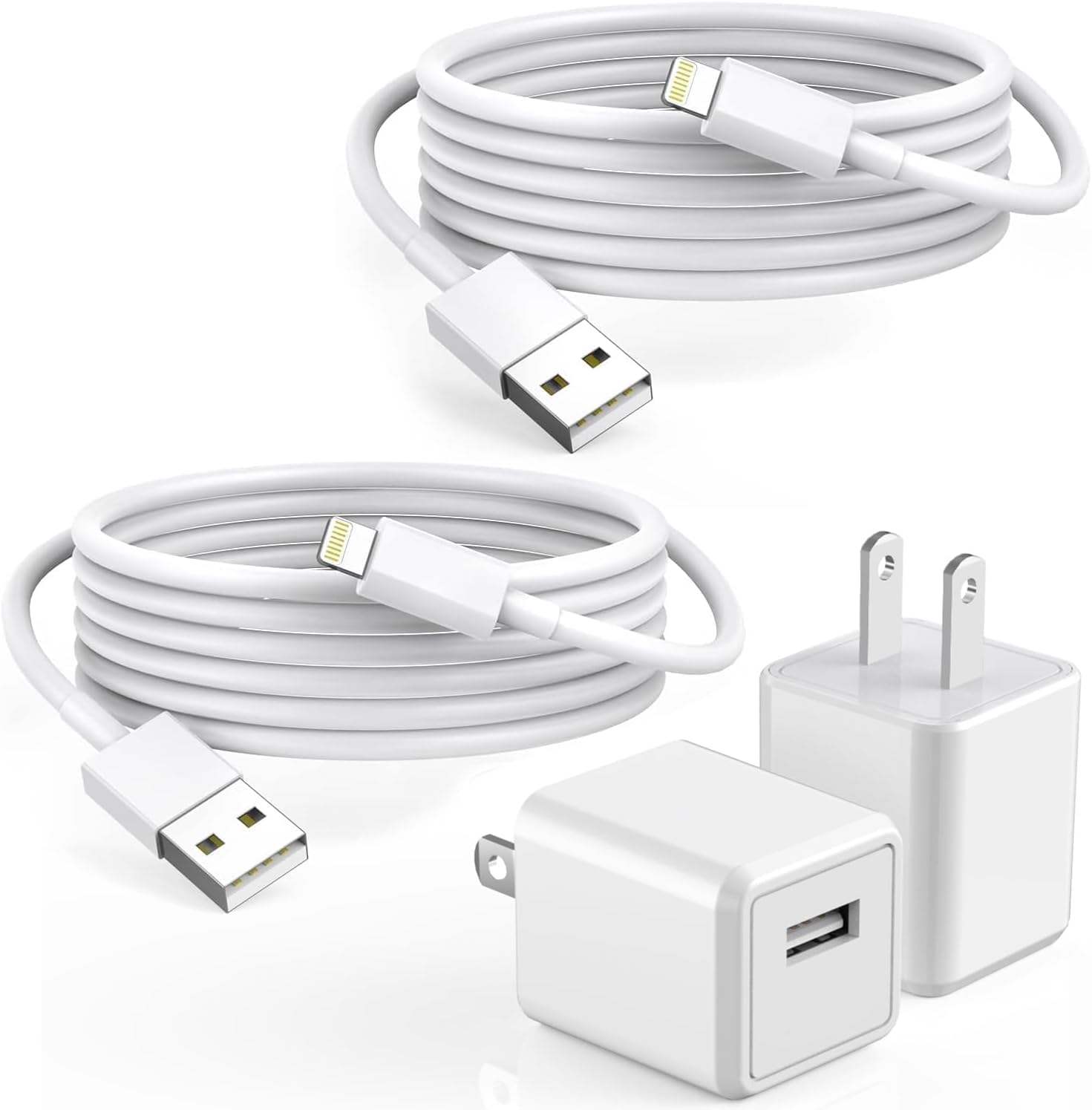 Fast Charge iPhone with Curvologys 2Pack 6FT