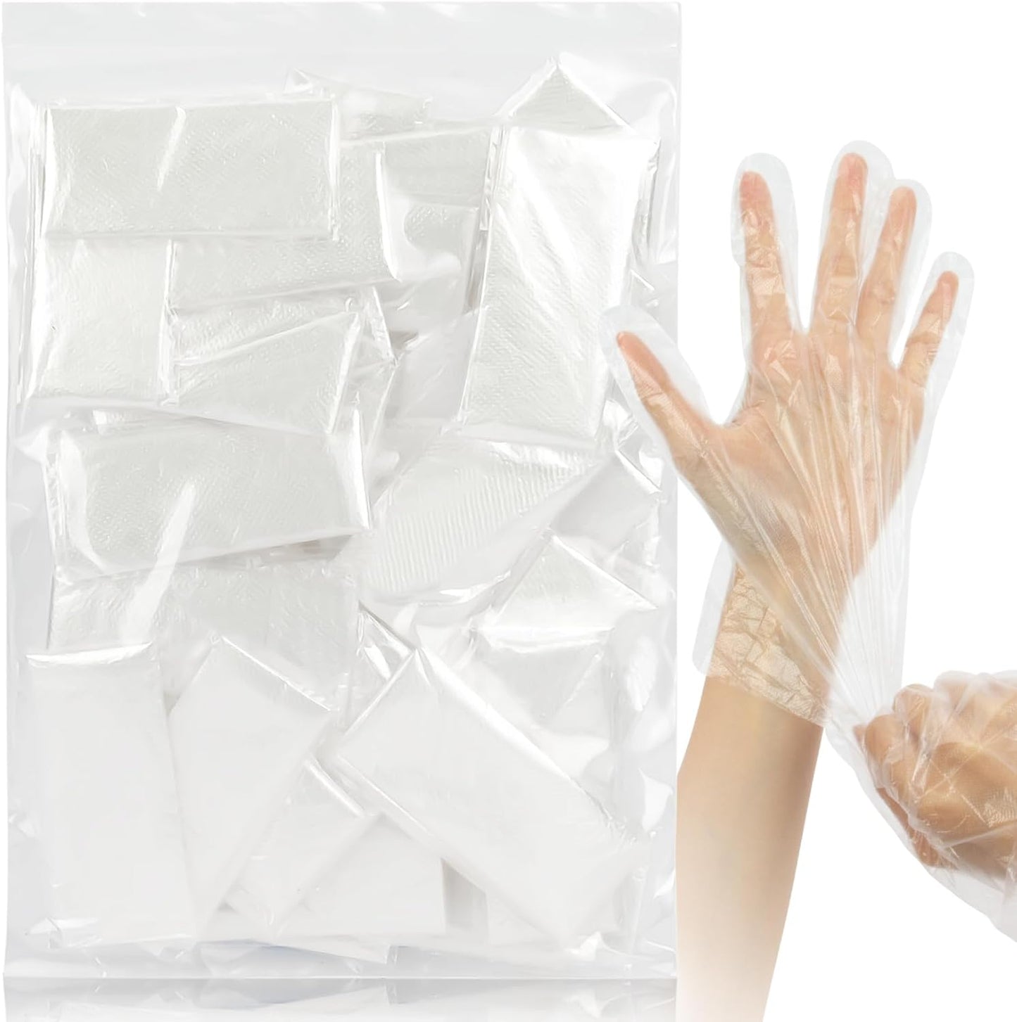 MAQIHAN Disposable Plastic Gloves - Safe Food Handling