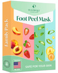 Foot Peeling Mask 4 Pack - Repairs Heels & Removes Dead Skin