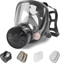 Full Face Gas Mask Reusable Respirator - Protective Full Face Seal