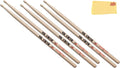 Vic Firth American Classic 5A Wood-Tipped Drumsticks 3 Pack