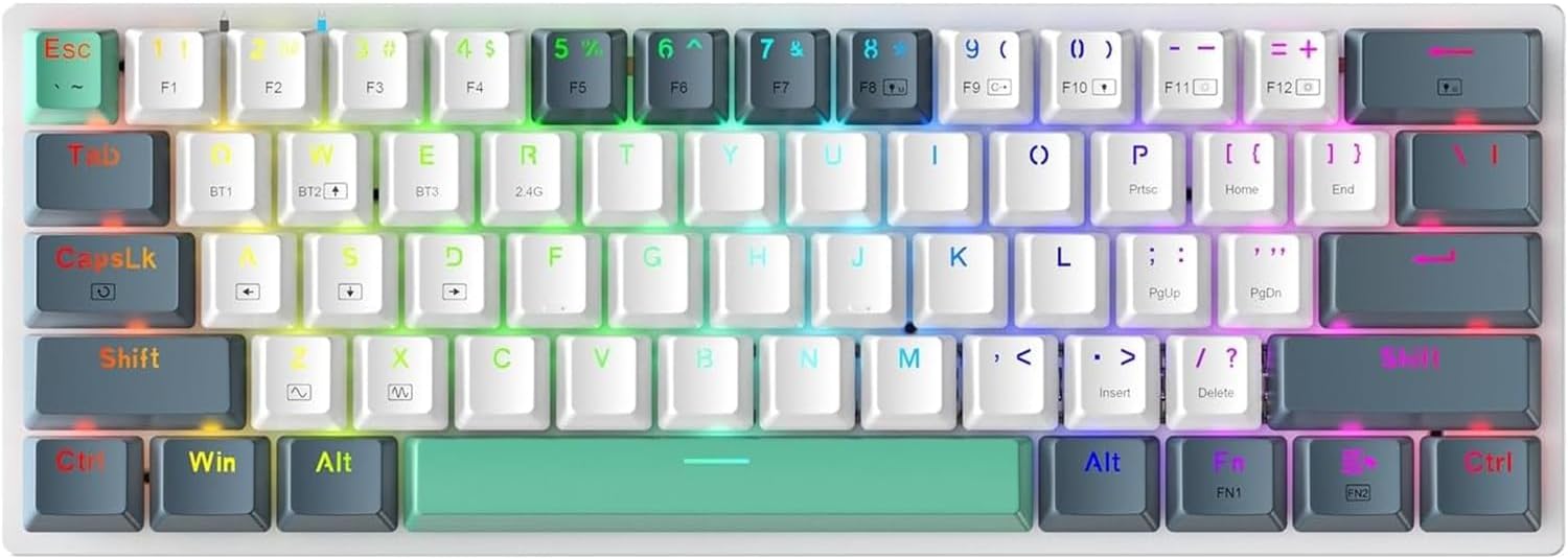 Machenike K500A: Ultra-Compact Wireless Gaming Keyboard