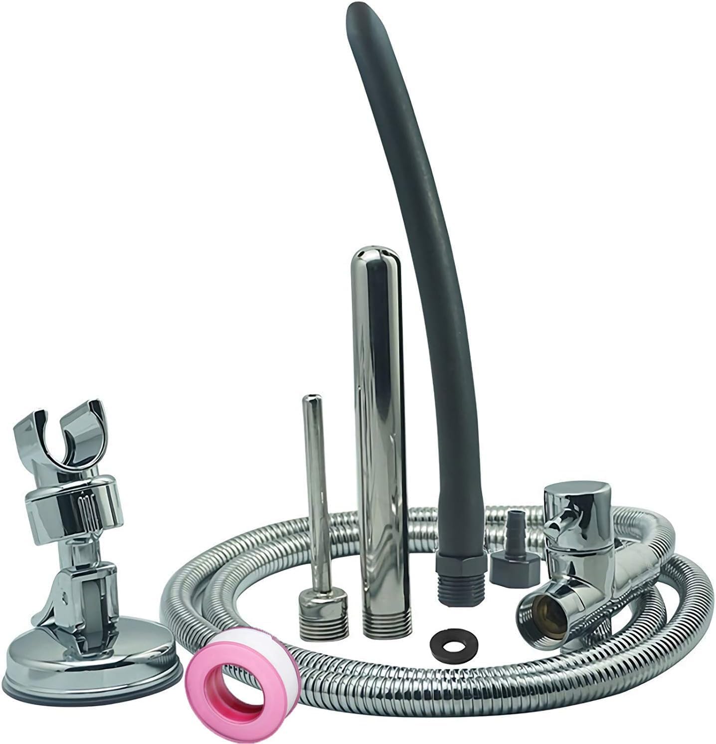 Shower Enema System with 79 Inch Hose for Ultimate Cleanliness