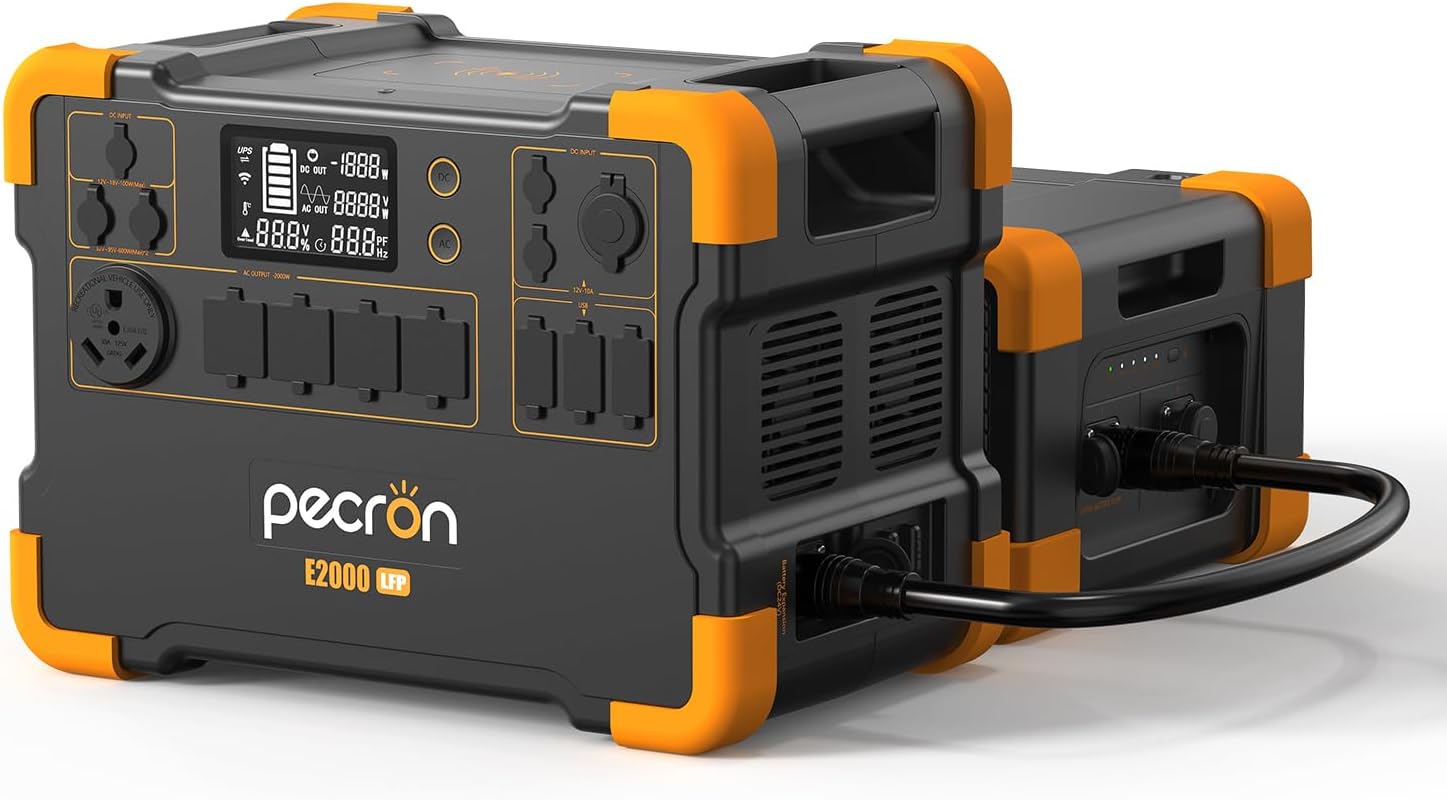 Portable Solar Power Station with 3072Wh Battery