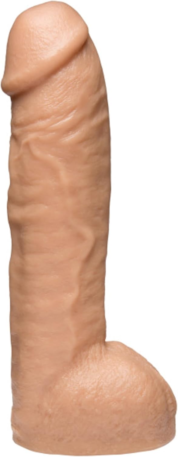 Doc Johnson Vac-U-Lock Realistic Hung 12 Inch Dildo for Adults