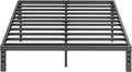 12 Inch High Metal Queen Bed Frame Platform Bed - No Box Spring Needed