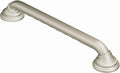 Bathroom Safety 12-Inch Designer Grab Bar with Curled Grip - Brushed