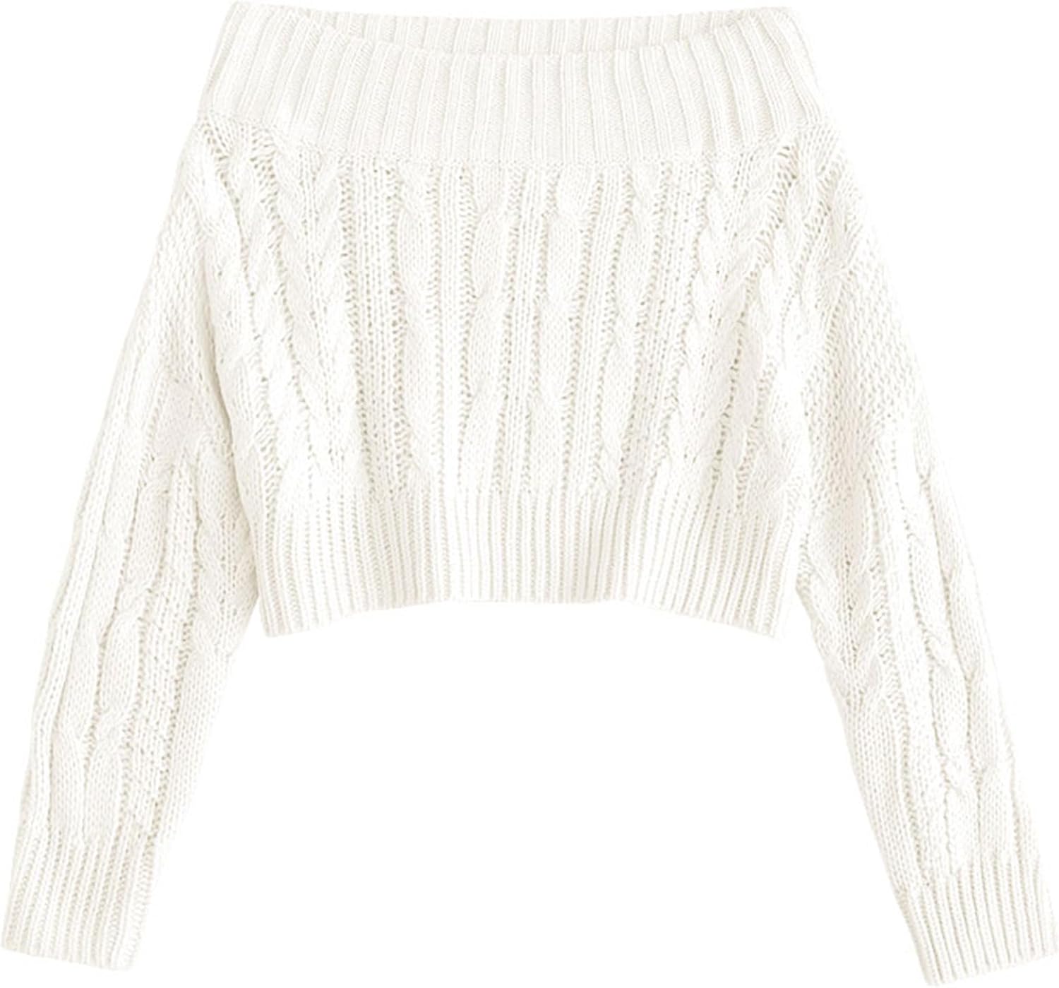ZAFUL Women V Neck Button Knit Crop Sweater for Chic Style