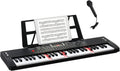 Lighted Keys 54-Key Electric Keyboard Piano for Beginners - Portable