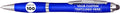 Custom Plastic Stylus Pens Set of 100 - Affordable Personalized Blue