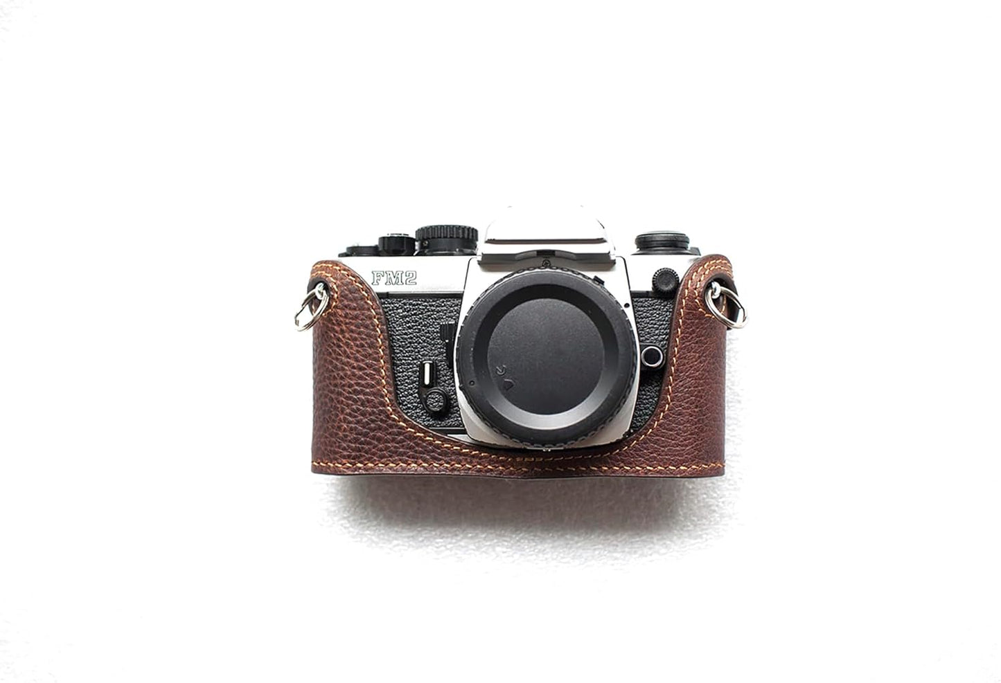 Handmade Genuine Leather Half Camera Case for Nikon FM Series