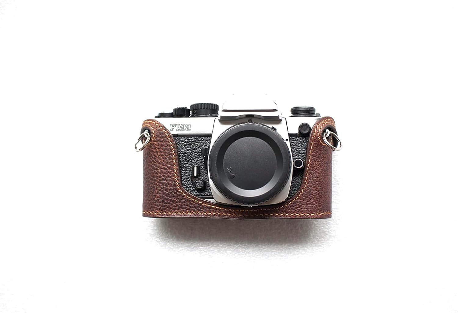 Handmade Genuine Leather Half Camera Case for Nikon FM Series