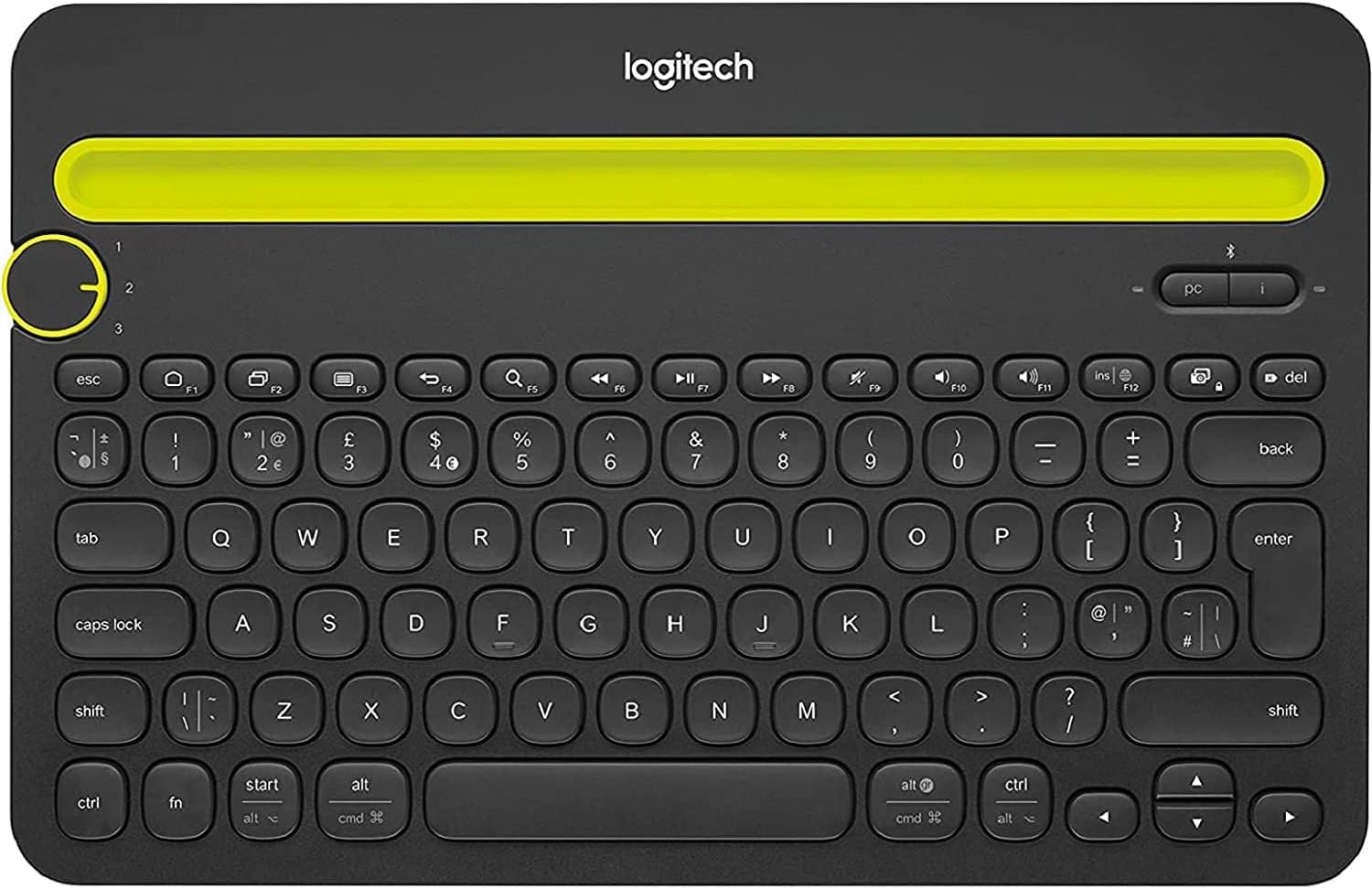 Logitech Bluetooth Multi-Device Keyboard K480 - Compact & Versatile