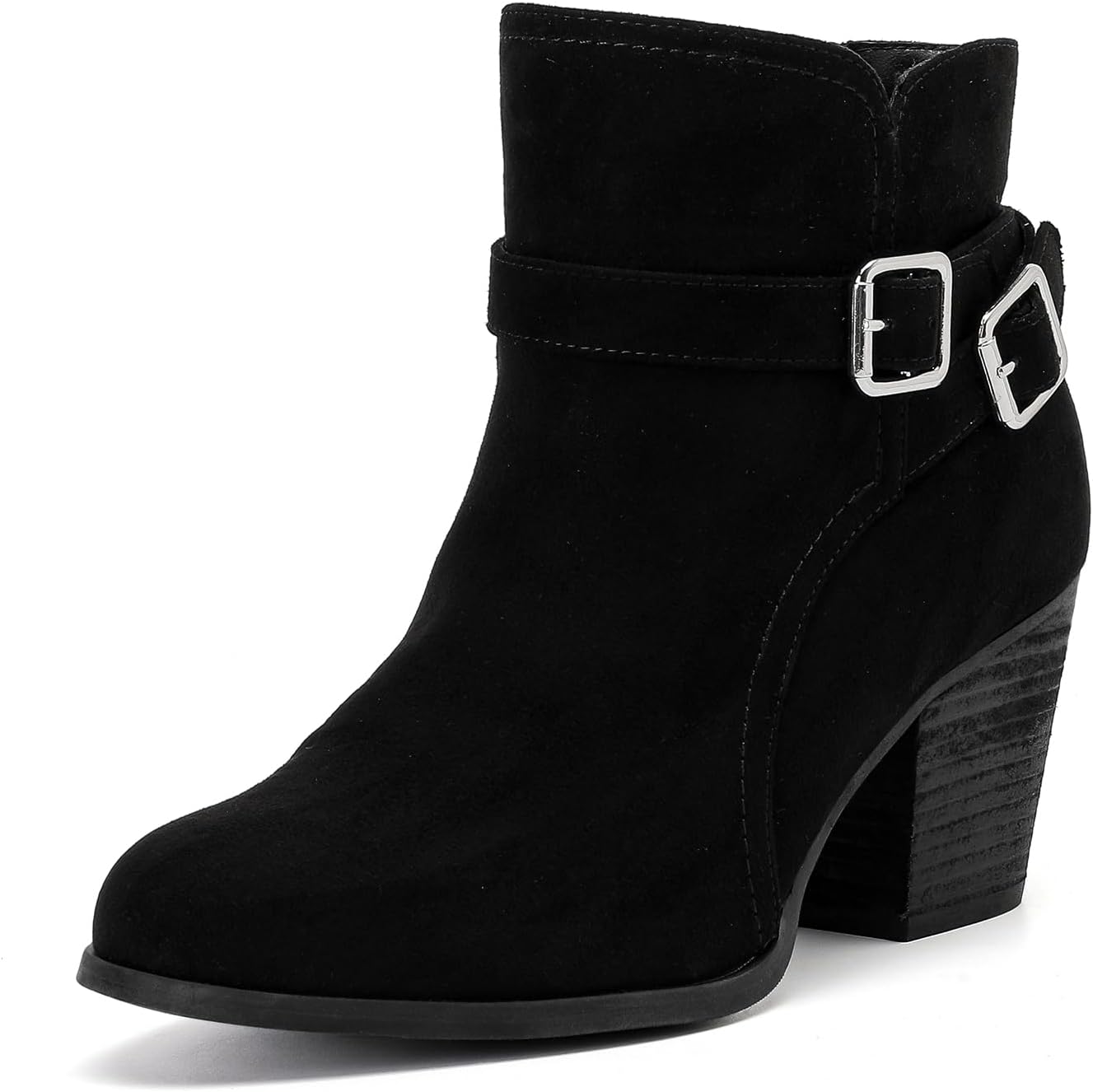 Luoika Women's Wide Width Ankle Boots - Stylish Comfort for All