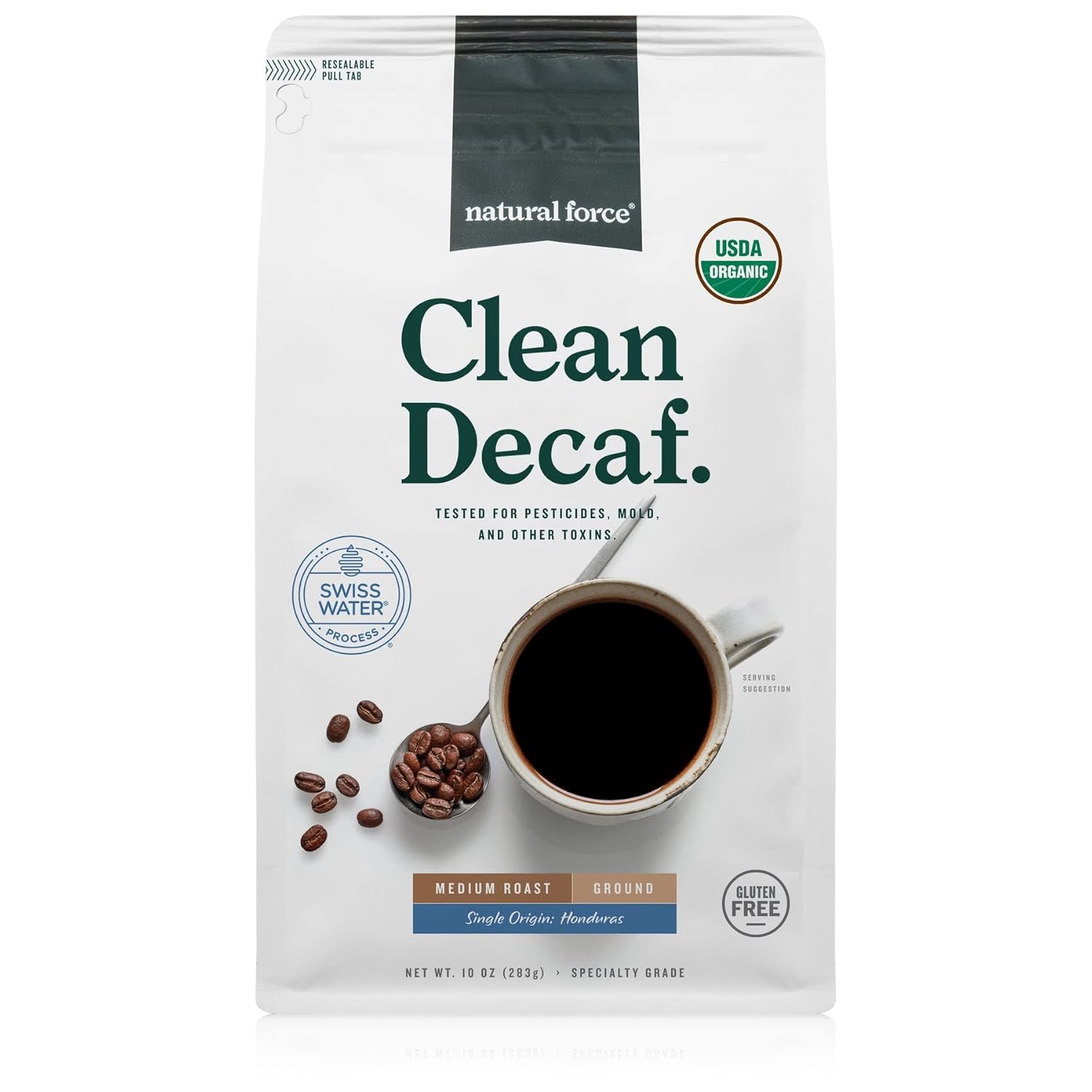 Pure Swiss Water Decaf Coffee - Mold & Toxin Free