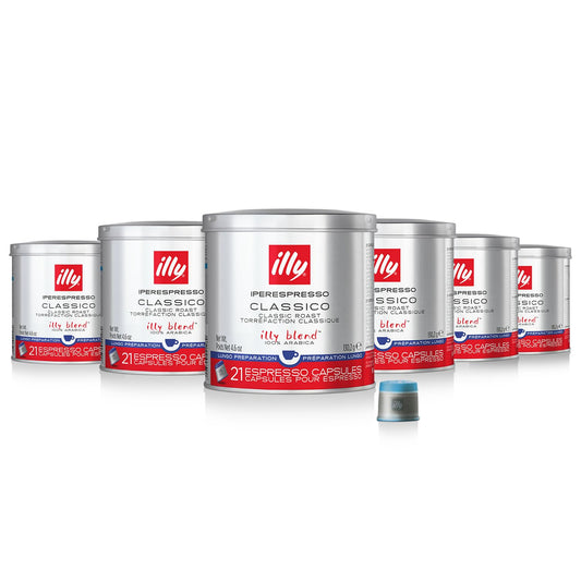 Illy iperEspresso Capsules - Rich Caramel Lungo Roast - 6 Packs