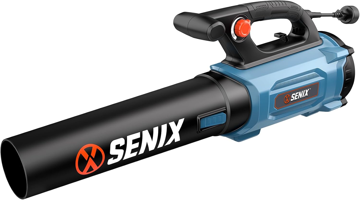 SENIX 12 AMP Handheld Electric Leaf Blower with 700 CFM Power