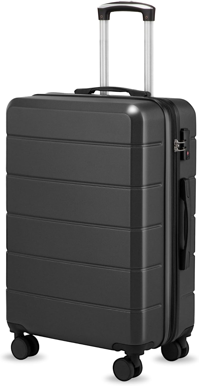 24 Inch Expandable Hardside Luggage with Spinner Wheels