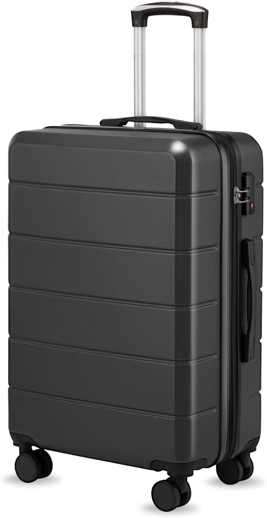 24 Inch Expandable Hardside Luggage with Spinner Wheels