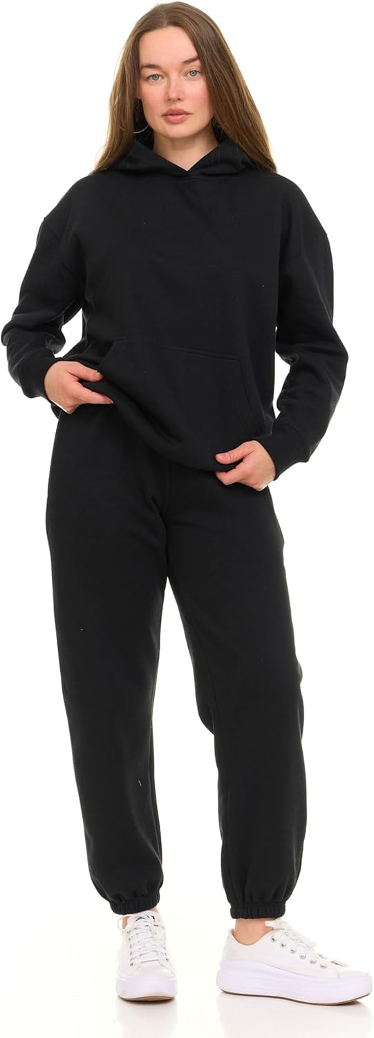 Cozy Sweat Set for Women - Fleece Matching 2 Piece Outfit