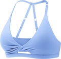 YEOREO Sports Bras for Women Open Back Workout Bra - Adjustable