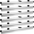 Blueprint Hanging Clamps 6-Pack 24in Holder - Heavy-Duty Document Rack