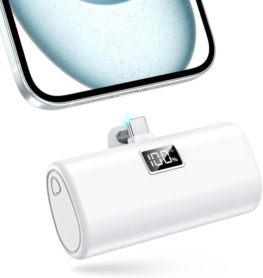 LENUTO 6000mAh Fast Charge Power Bank - Compact & Efficient