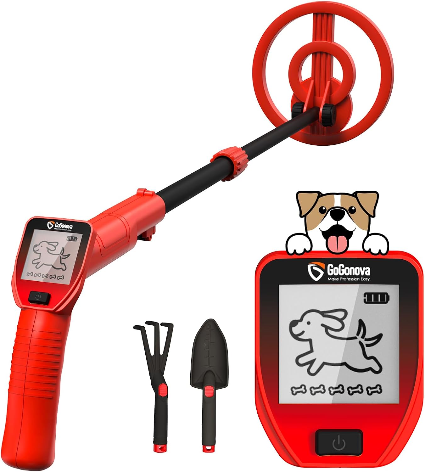 GoGonova Metal Detector for Kids - Fun Treasure Hunting Tool